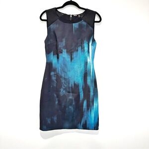 ELIE TAHARI Emory Floral Print Sheath Dress Sz 8